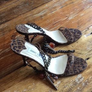 Jimmy Choo Animal Print Heels